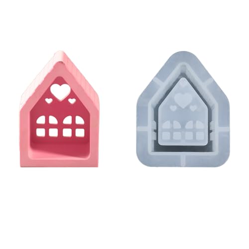 Heart House Harz Silikonformen Für Epoxidharz Kerzenhalter Teelicht Home Dekoration Gips Silikonformen Liebes Kerze Heart House Harz Silikonformen Für Epoxidharz Kerzenhalter Teelicht Home Dekoration Gips Silikonformen Liebes Kerze von Pyasuye