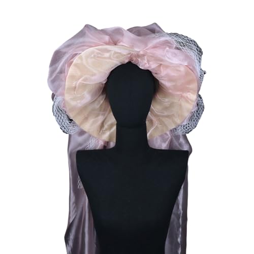 Pyasuye Frauen Flapper Kostüm Faszinator Übertrieben Große Wolken Für Pferderennen Rollenspiele Teaparty Hochzeit Brautfotografie Requisiten von Pyasuye