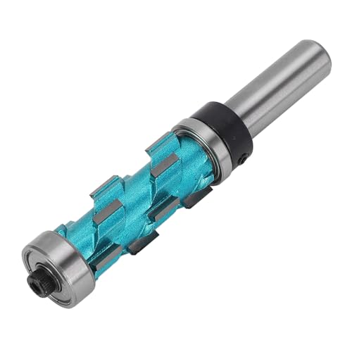 Flush Trimm Router Bit 1/2 Schaft, 43 Mm Schneidlänge 19 Mm Schneiddurchmesser Doppellager -Spiralschneider, Spiralkürzung Holzbearbeitungs -Mahlen -Mahlen -Werkzeug für Holz Flush Trimm Router Bit 1/2 Schaft, 43 Mm Schneidlänge 19 Mm Schneiddurchmesser Doppellager -Spiralschneider, Spiralkürzung Holzbearbeitungs -Mahlen -Mahlen -Werkzeug für Holz von Pyhodi