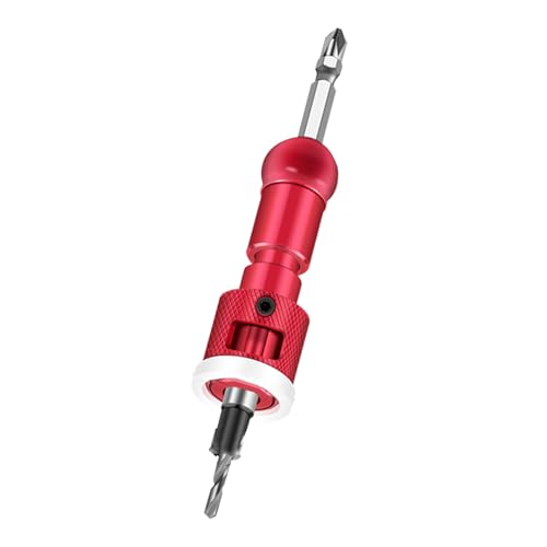 Pyhodi Countersink -Bohrbit -Set, 2,8 X 10 Mm Countersink -Bits mit Einstellbarer Tiefenstopp, Holzbit -Set für Holzplastik -Holzbearbeitung, Aluminiumlegierung Pyhodi Countersink -Bohrbit -Set, 2,8 X 10 Mm Countersink -Bits mit Einstellbarer Tiefenstopp, Holzbit -Set für Holzplastik -Holzbearbeitung, Aluminiumlegierung von Pyhodi