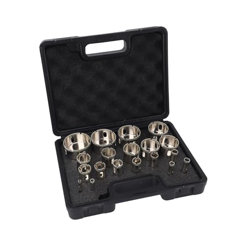 Pyhodi Diamonding -Kernbohrer -Bit -Set, Lochsäge Kit für Porzellanfliesen Keramik Marmor Granitbohrung, Genaue Nasse und Trockene Schneidkernbohrer für Keramikglas Gips Marmor von Pyhodi
