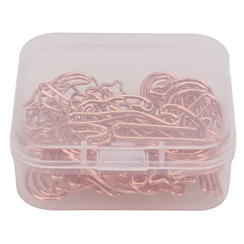 20pcs kleine Papierclips Little Cat Cat Form Proof Sturdy Langable Metall weit verbreitete Büroklammern für Papiermemo von Pyltha