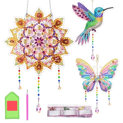 5D Diamond Painting Kinder Windspiele Kristalle Geschenke Mädchen 6 7 8 9 10 11 Jahre Aufhängen Sonnenfänger Basteln für Geburtstagsgeschenk 5D Diamond Painting Kinder Windspiele Kristalle Geschenke Mädchen 6 7 8 9 10 11 Jahre Aufhängen Sonnenfänger Basteln für Geburtstagsgeschenk von Pynzeka