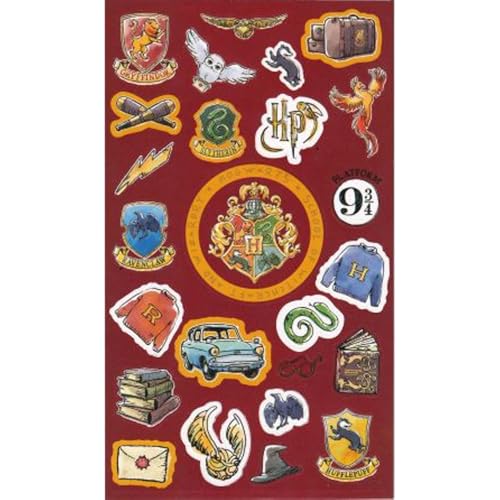 Harry Potter Paper Sticker Sheet Harry Potter Paper Sticker Sheet von Pyramid International