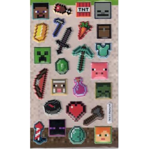 Minecraft Puffy Sticker Set von Pyramid International