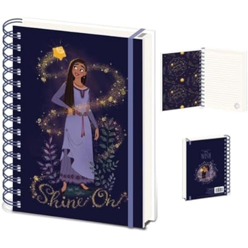 Pyramid International Wednesday Notizbuch (Nevermore Shield Design) Ringbuch DIN A5 - Notebook und Journal - Offizielles Merchandise von Pyramid International