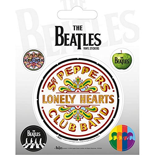 The Beatles - Sgt. Pepper, Vinyl-Aufkleber, 10 x 12.5 cm The Beatles - Sgt. Pepper, Vinyl-Aufkleber, 10 x 12.5 cm von Pyramid International