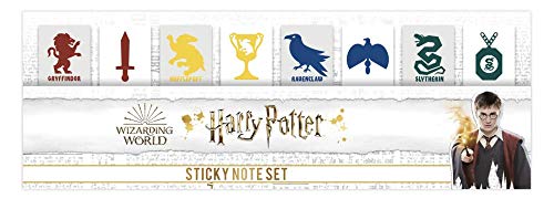 Harry Potter Haftnotiz-Set, Hogwarts-Häuser-Design, offizieller Merchandise-Artikel Harry Potter Haftnotiz-Set, Hogwarts-Häuser-Design, offizieller Merchandise-Artikel von Pyramid International