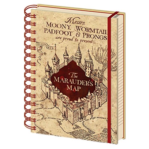 Pyramid International Harry Potter The Marauders Map DIN A5 Notizblock, nc, einheitsgröße, SR72325 von Pyramid International