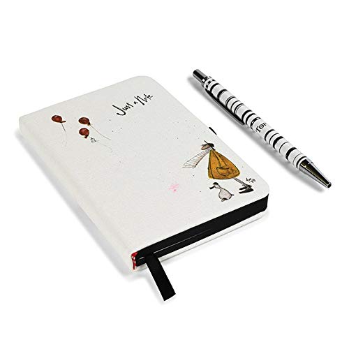 Pyramid International Sam Toft Geschenkset Notizblock und Stift (Just a Note Design), 192 Seiten, offizielles Lizenzprodukt von Pyramid International