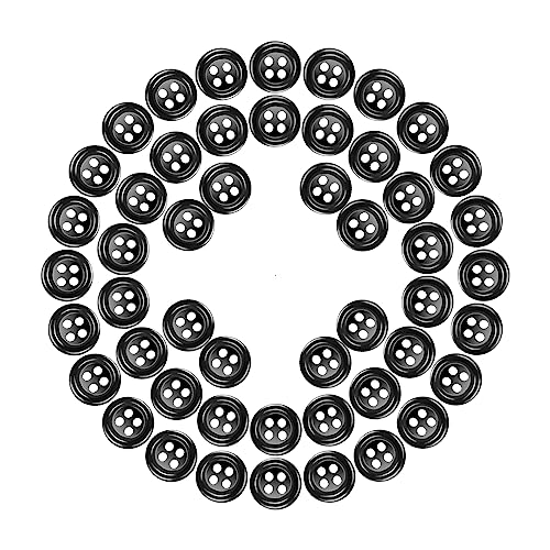 Knöpfe Harz Buttons 10mm Schwarz Knopf 4 Löcher Knöpfen zum Basteln 120 Stück Rund Hemdknöpfe mit Aufbewahrungsbox für Kleider Nähen DIY Handwerk und Deko Knöpfe Harz Buttons 10mm Schwarz Knopf 4 Löcher Knöpfen zum Basteln 120 Stück Rund Hemdknöpfe mit Aufbewahrungsbox für Kleider Nähen DIY Handwerk und Deko von Pyroclasia