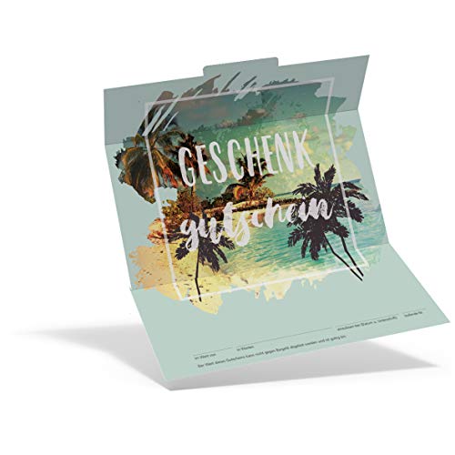 Pythagoras Reisebüro Geschenkgutscheine, 50 Faltgutscheine mit Stecklasche, großes Feld für Firmenstempel, Außenseite hochglänzend Pythagoras Reisebüro Geschenkgutscheine, 50 Faltgutscheine mit Stecklasche, großes Feld für Firmenstempel, Außenseite hochglänzend von Pythagoras