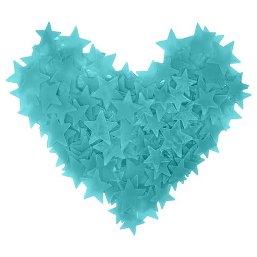 Deckensterne leuchten im Dunkeln, fluoreszierende Sternaufkleber für Decke, 100 im Dunkeln leuchtende Sterne für Wand, Decke und Wand, Sternaufkleber, Kinderzimmer Dekoration Sterne, Schlafzimmer Deckensterne leuchten im Dunkeln, fluoreszierende Sternaufkleber für Decke, 100 im Dunkeln leuchtende Sterne für Wand, Decke und Wand, Sternaufkleber, Kinderzimmer Dekoration Sterne, Schlafzimmer von Pzuryhg