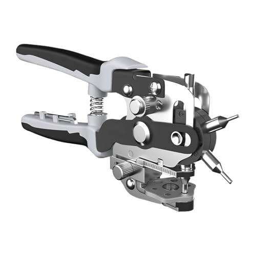 Leather Punch Tool, Rotation Hole Puncher, Heavy Duty Fabric Puncher, Alloy Steel Adjustable Hole Sizes, Handy Pliers, Ideal For Belts, Crafts, Women, Men, & Grandmas Leather Punch Tool, Rotation Hole Puncher, Heavy Duty Fabric Puncher, Alloy Steel Adjustable Hole Sizes, Handy Pliers, Ideal For Belts, Crafts, Women, Men, & Grandmas von Pzuryhg