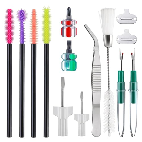 Nähzubehör für Zuhause, Wartung von Nähmaschinen, Reinigungs-Set, Nähbegeisterte Werkzeuge mit 14 cm für Heimnähbegeisterte, Bekleidungsstudios Nähzubehör für Zuhause, Wartung von Nähmaschinen, Reinigungs-Set, Nähbegeisterte Werkzeuge mit 14 cm für Heimnähbegeisterte, Bekleidungsstudios von Pzuryhg