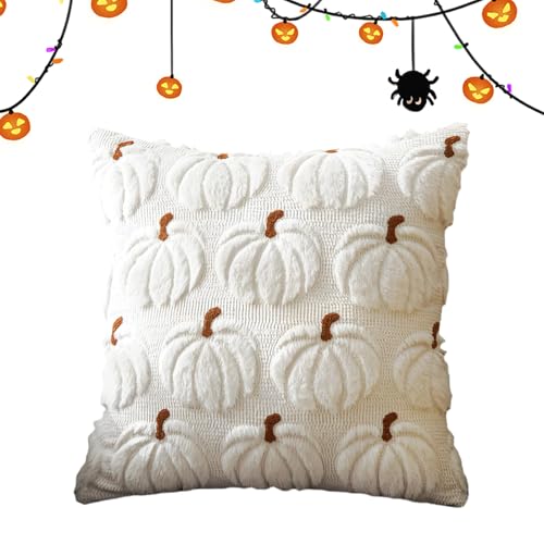 Pzuryhg Herbst-Kissenbezüge, dekorative Kissenbezüge für Wohnzimmer, weicher Plüschstoff mit verstecktem Reißverschluss, 45,7 x 45,7 cm, wendbare Drucke für Zuhause, Schlafzimmer, Dekoration von Pzuryhg