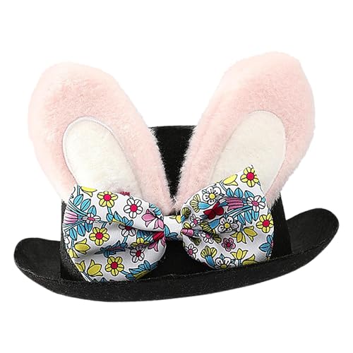 Pzuryhg Osterhase Top Hut - Niedlicher Kostüm Zylinderhut Hasenhut mit Ohren - Exquisite Ostern Cosplay Requisiten Festliche Kaninchen Kostüm Hüte für Frauen Männer für Halloween Fotografie Pzuryhg Osterhase Top Hut - Niedlicher Kostüm Zylinderhut Hasenhut mit Ohren - Exquisite Ostern Cosplay Requisiten Festliche Kaninchen Kostüm Hüte für Frauen Männer für Halloween Fotografie von Pzuryhg