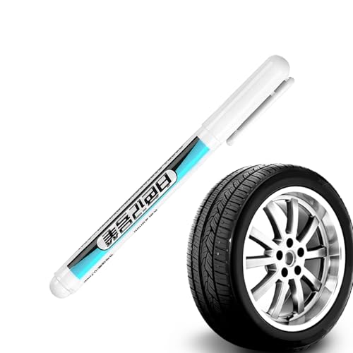 Pzuryhg Weather-Resistant White Paint Marker, Refillable Ink, Reflective Automotive Paint Marker, Versatile, Ideal For Auto Repair, Construction, And Gardening Pzuryhg Weather-Resistant White Paint Marker, Refillable Ink, Reflective Automotive Paint Marker, Versatile, Ideal For Auto Repair, Construction, And Gardening von Pzuryhg