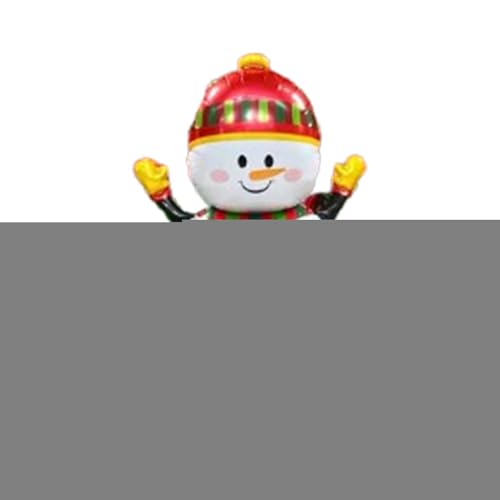Santa Balloon, Large Aluminum Foil Standing Balloon, 72g Christmas Figure Decoration, Festive Photo Prop for Holiday Parties, New Year Celebrations, Home and Event Decor von Pzuryhg