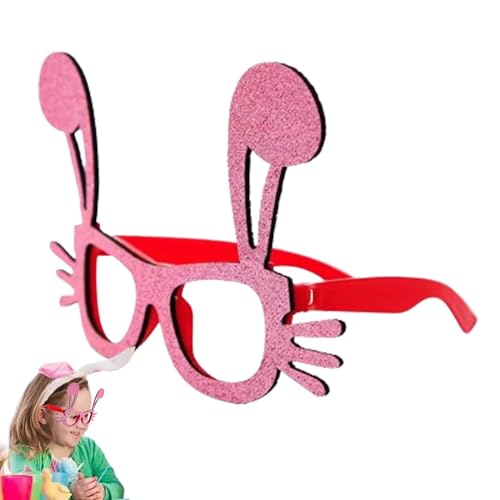-Sonnenbrille zum Basteln | Lustige Foto-Requisiten mit Hasenohren, Kükeneiern, leichte Ostergläser mit lebendigen Farben für -Foto-Requisiten -Sonnenbrille zum Basteln | Lustige Foto-Requisiten mit Hasenohren, Kükeneiern, leichte Ostergläser mit lebendigen Farben für -Foto-Requisiten von Pzuryhg
