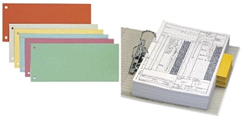 Aktenfahne 10,5x24cm 100ST rs CONNECT KF00517/505-03 rosa von Q-CONNECT