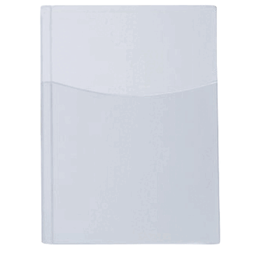 Q-CONNECT Klarsichthülle A4 Front 3/4 Höhe PP 5 Stück transparent. von Q-CONNECT