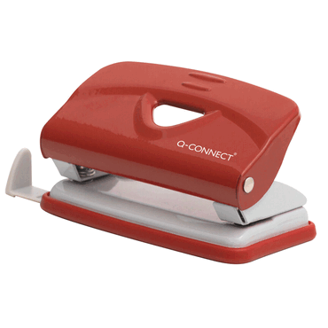 Q-CONNECT Locher rot/grau. von Q-CONNECT