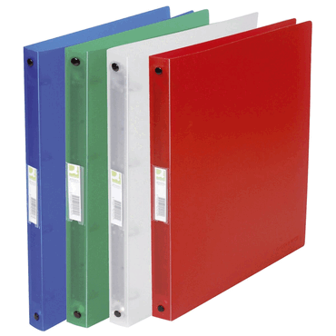 12 x Q-Connect Ringbuch transparent - A4 4-Ring Ring-Ø 16 mm transluze 12 x Q-Connect Ringbuch transparent - A4 4-Ring Ring-Ø 16 mm transluze von Q-Connect