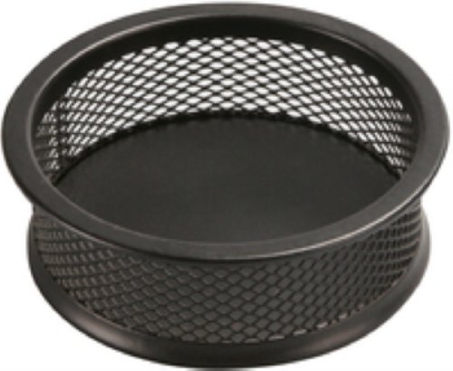 Büroklammernbox Q-CONNECT Office Set Aus Metall Schwarz / / Typ-Auf Schreibtisch/Art-Für Büroklammern/Material-Metall/Farbe-Schwarz/Abmessungen (mm)-32x90 von Q-Connect