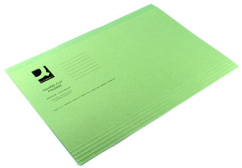 Q-CONNECT Aktendeckel, sehr leicht, 180 g/m², Foolscap-Format 100 grün Q-CONNECT Aktendeckel, sehr leicht, 180 g/m², Foolscap-Format 100 grün von Q-Connect