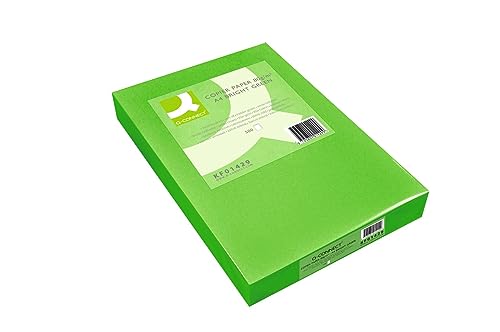 Q-CONNECT Kopierpapier bunt A4 80 GSM 1 Ries Bright Green von Q-Connect