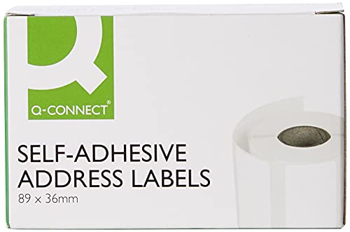 Best Price Square Address Labels 89X36MM (PK250) KF26073 by Q Connect von Q-Connect