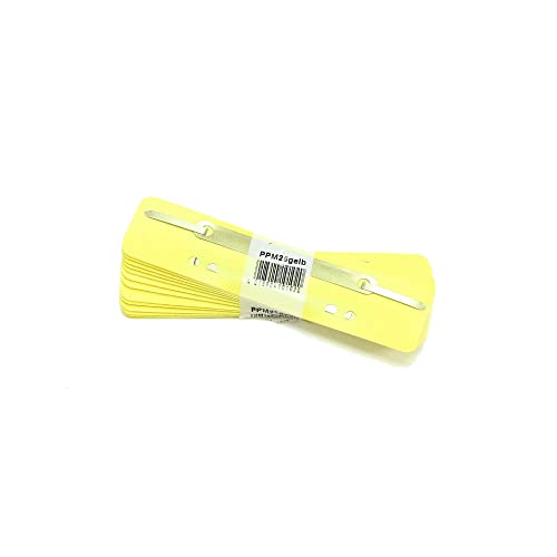 Q-Connect 1012500210 Heftstreifen und Aktenbinder PP 34 x 150 mm 25 Stück gelb Q-Connect 1012500210 Heftstreifen und Aktenbinder PP 34 x 150 mm 25 Stück gelb von Q-Connect