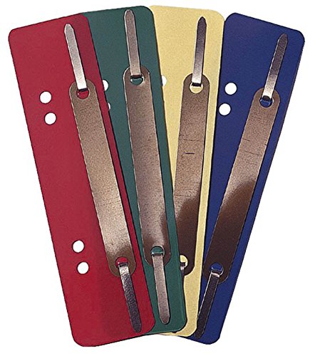 Q-Connect 1012500610 Heftstreifen und Aktenbinder PP 34 x 150 mm 25 Stück orange von Q-Connect