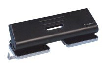 Q-Connect Doppellocher mit Anschlagschiene - 16 Blatt, schwarz Q-Connect Doppellocher mit Anschlagschiene - 16 Blatt, schwarz von Q-Connect