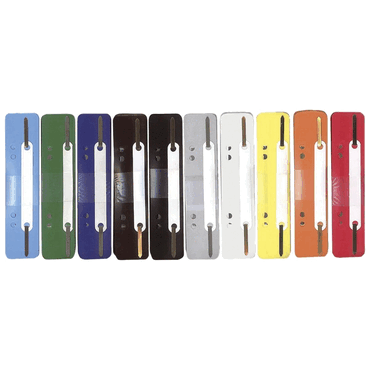 Q-Connect Heftstreifen Kunststoff kurz - Deckleiste aus Kunststoff sor von Q-Connect