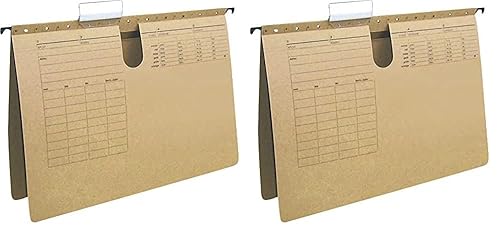 Q-Connect KF00554 Hängehefter/Hängemappen Für A4 Farbe: Braun/Natronkarton, Heftung aus 250g/qm / 25 Stück/Schwarzer Organisationsdruck/mit auswechselbaren Blanco-Schildchen/Blauer Engel Q-Connect KF00554 Hängehefter/Hängemappen Für A4 Farbe: Braun/Natronkarton, Heftung aus 250g/qm / 25 Stück/Schwarzer Organisationsdruck/mit auswechselbaren Blanco-Schildchen/Blauer Engel von Q-Connect