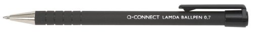 Q-Connect KF00672 Kugelschreiber Lamda, 0,7 mm, schwarz Q-Connect KF00672 Kugelschreiber Lamda, 0,7 mm, schwarz von Q-Connect