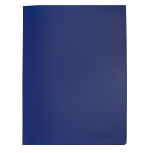 Q-Connect KF01259 Sichtbuch - 40 Hüllen, Einband PP, 450 mym, blau Q-Connect KF01259 Sichtbuch - 40 Hüllen, Einband PP, 450 mym, blau von Q-Connect