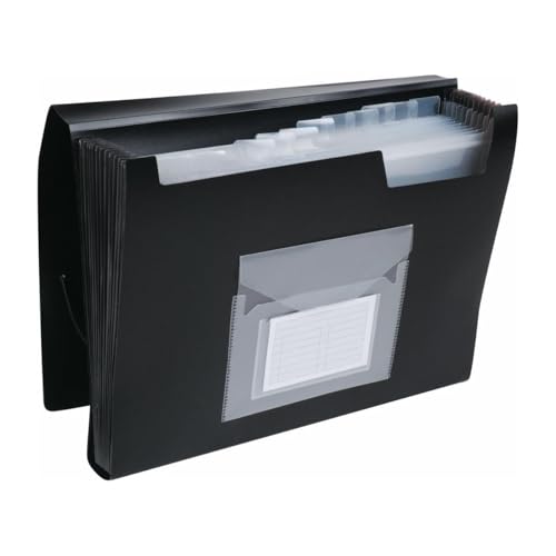 Q-Connect KF01276 Belegsammeltaschen und Fächertaschen schwarz Q-Connect KF01276 Belegsammeltaschen und Fächertaschen schwarz von Q-Connect