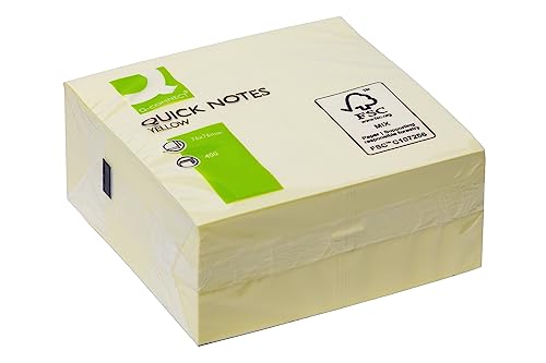 Q-Connect KF01346 Haftnotizen Haftnotizblock 76x76mm gelb Q-Connect KF01346 Haftnotizen Haftnotizblock 76x76mm gelb von Q-Connect
