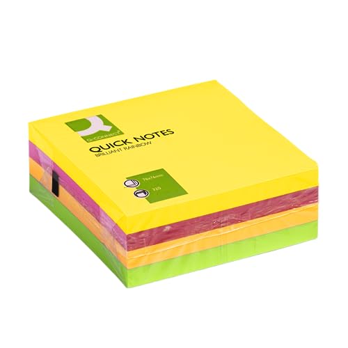 Q-Connect KF01348 Haftnotizen Haftnotizblock 76x76mm neon Q-Connect KF01348 Haftnotizen Haftnotizblock 76x76mm neon von Q-Connect