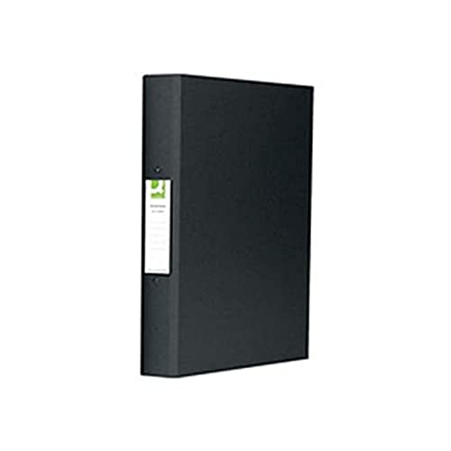 Q-Connect KF02005 Ringbuch 2 Ringe A4 25 mm Polypropylen schwarz, 10 Stück Q-Connect KF02005 Ringbuch 2 Ringe A4 25 mm Polypropylen schwarz, 10 Stück von Q-Connect