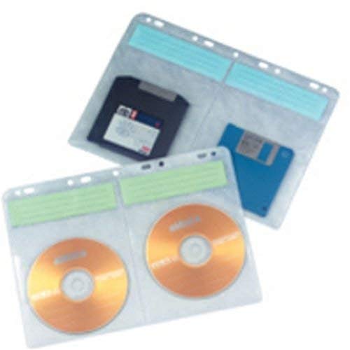 CD-Hüllen PP für 4CDs/DVDs gelocht 10St CD-Hüllen PP für 4CDs/DVDs gelocht 10St von Q-Connect
