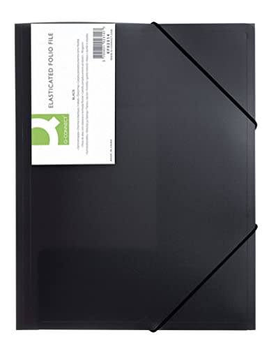 Q-Connect KF02314 Flügelmappen Gummizugmappe A4 schwarz Q-Connect KF02314 Flügelmappen Gummizugmappe A4 schwarz von Q-Connect