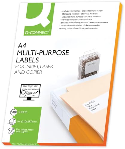 Q-Connect KF10647 Etiketten weiß, 70 x 37 mm Q-Connect KF10647 Etiketten weiß, 70 x 37 mm von Q-Connect