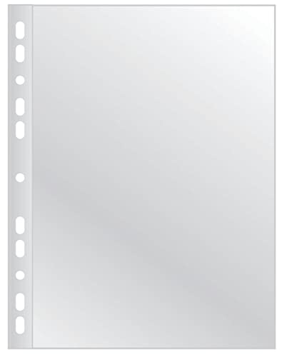 Q-Connect KF11187 Prospekthülle/Klarsichthüllen Glasklar A4-50 Stück/Verbreiterte Seiten/Oben Offen Klarsichthüllen Sicht-Hüllen Gelochte Plastikhülle/Transparent 90 mikron Q-Connect KF11187 Prospekthülle/Klarsichthüllen Glasklar A4-50 Stück/Verbreiterte Seiten/Oben Offen Klarsichthüllen Sicht-Hüllen Gelochte Plastikhülle/Transparent 90 mikron von Q-Connect