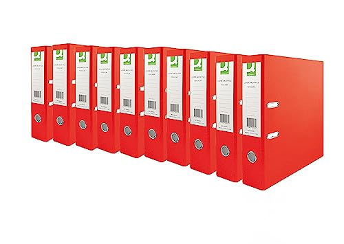 Q-Connect KF20021 Aktenordner A4 Polypropylen rot von Q-Connect