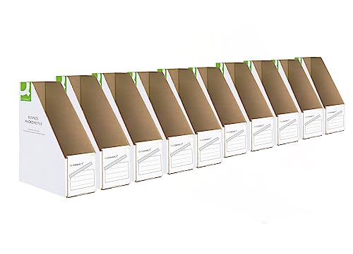 Q-Connect KF21659 Zeitschriftensammler 100 x 230 x 300 mm 10 Stück Q-Connect KF21659 Zeitschriftensammler 100 x 230 x 300 mm 10 Stück von Q-Connect