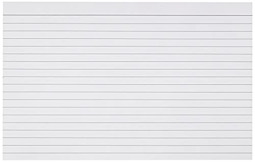 Q Connect Karteikarten, fein liniert, 20,3 x 12,7 cm, Weiß, 100 Stück Q Connect Karteikarten, fein liniert, 20,3 x 12,7 cm, Weiß, 100 Stück von Q-Connect